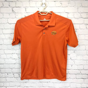 OKLAHOMA STATE Polo Men's XL Orange O-STATE Embroidered Shirt Knights Apparel